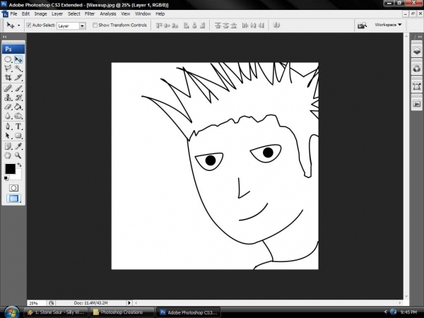 Creation of A Smile feels always Right: Step 9